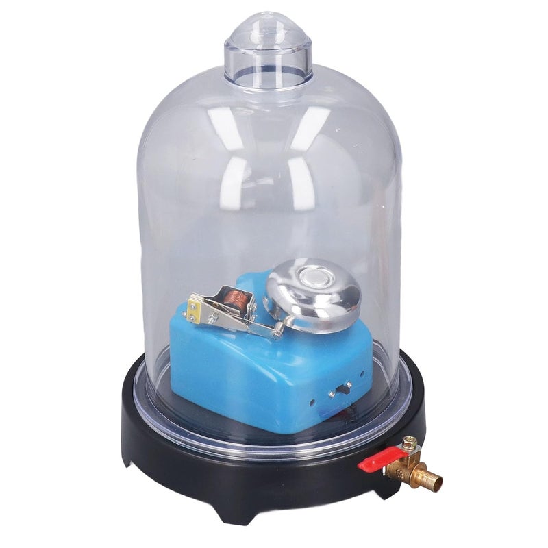 Dpofirs Vacuum Jar, Vacuum Chamber with Pump, Laboratory Plastic Jar Sound Physics Scientific Experimental Tool for Sound Propagation Experiment - Image 1